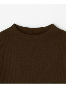 【MOGA】BEAUTIFULリブライクニット 詳細画像 ブラック 24