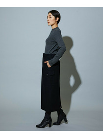 【MOGA】BEAUTIFULリブライクニット 詳細画像 ブラック 4