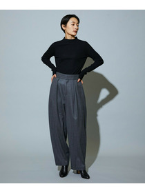 【MOGA】BEAUTIFULリブライクニット 詳細画像 ブラック 7