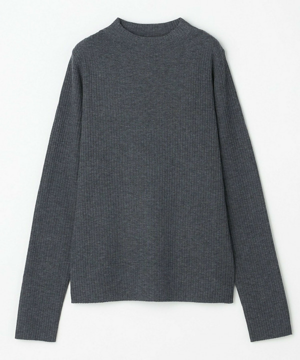 BEAUTIFULリブライクニット 詳細画像 チャコールグレー 2