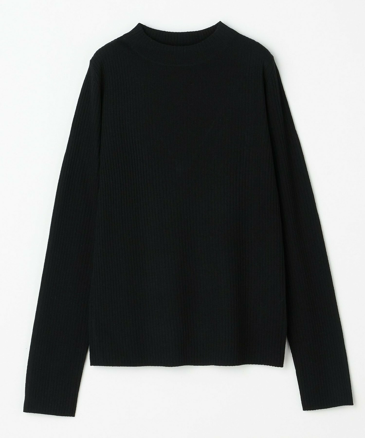 【MOGA】BEAUTIFULリブライクニット 詳細画像 ブラック 2