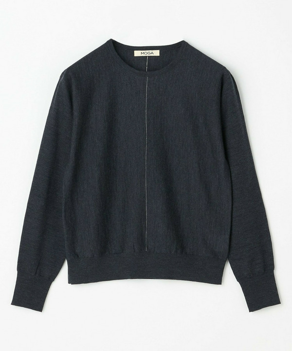 EMPIREドルマンスリーブクルーネックニット 詳細画像 チャコールグレー 2