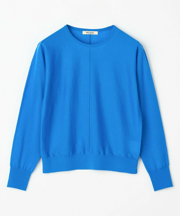 EMPIREドルマンスリーブクルーネックニット 詳細画像 ブルー 2