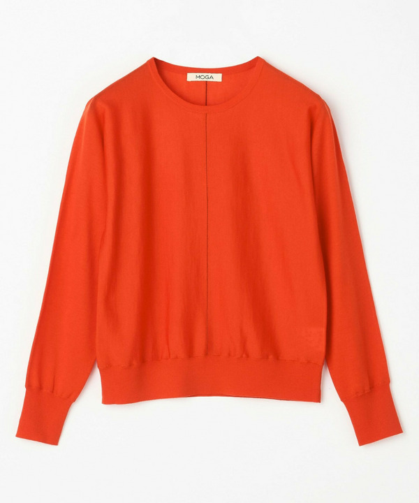 EMPIREドルマンスリーブクルーネックニット 詳細画像 オレンジ 2