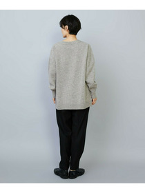 【MOGA】クーマラムカシミヤＶネックニット 詳細画像 グレー系その他 16