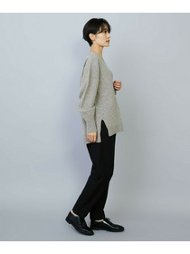 【MOGA】クーマラムカシミヤＶネックニット 詳細画像 グレー系その他 19