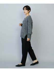 【MOGA】クーマラムカシミヤＶネックニット 詳細画像 グレー系その他 4