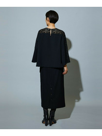 【MOGA】スタイリスト戸野塚かおるコラボ ソフトダンボールレースコンビトップス 詳細画像 ブラック 15