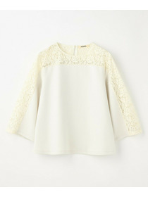 【MOGA】スタイリスト戸野塚かおるコラボ ソフトダンボールレースコンビトップス 詳細画像 ブラック 23