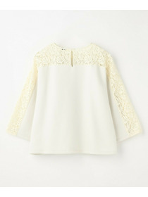 【MOGA】スタイリスト戸野塚かおるコラボ ソフトダンボールレースコンビトップス 詳細画像 ブラック 24