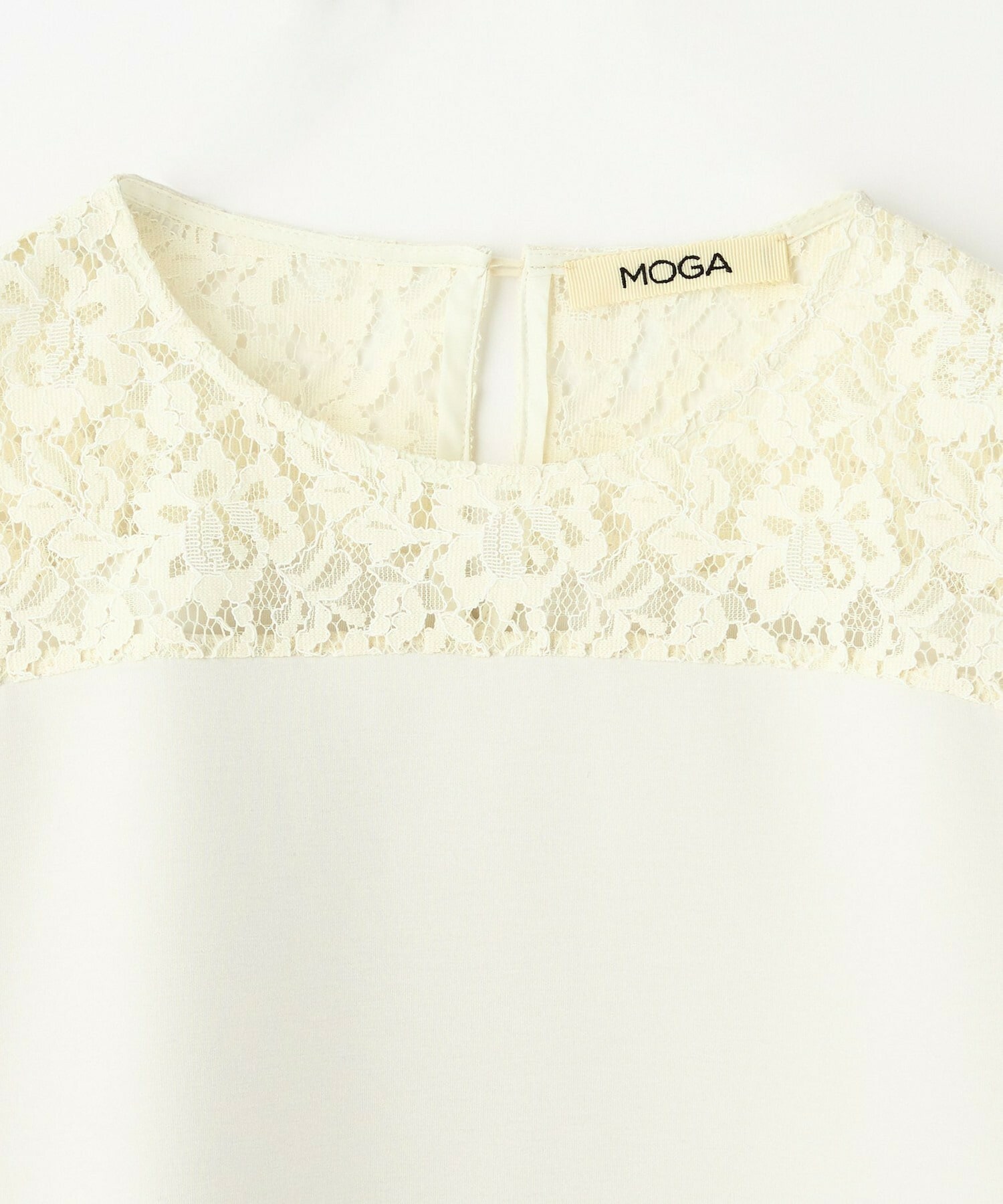 【MOGA】スタイリスト戸野塚かおるコラボ ソフトダンボールレースコンビトップス 詳細画像 ブラック 25