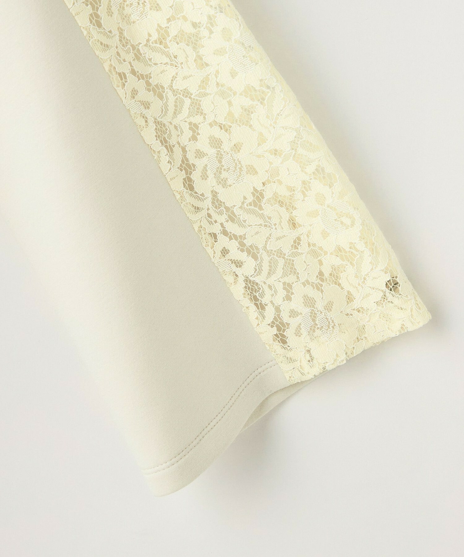 【MOGA】スタイリスト戸野塚かおるコラボ ソフトダンボールレースコンビトップス 詳細画像 ブラック 26