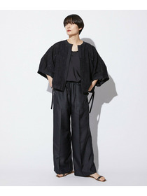 【MOGA Collection】【Lサイズ】MOGA Collection　シアージャガード2WAYブラウス 詳細画像 ブラック 10