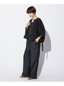 【MOGA Collection】【Lサイズ】MOGA Collection　シアージャガード2WAYブラウス 詳細画像 ブラック 11