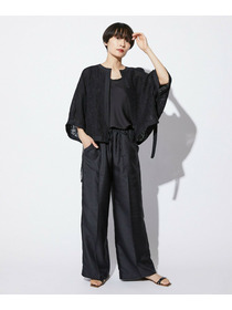 【MOGA Collection】【Lサイズ】MOGA Collection　シアージャガード2WAYブラウス 詳細画像 ブラック 18