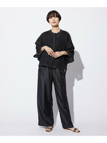 【MOGA Collection】【Lサイズ】MOGA Collection　シアージャガード2WAYブラウス 詳細画像 ブラック 20