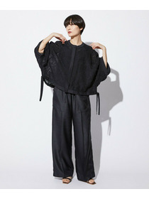 【MOGA Collection】【Lサイズ】MOGA Collection　シアージャガード2WAYブラウス 詳細画像 ブラック 21