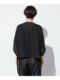 【MOGA Collection】【Lサイズ】MOGA Collection　シアージャガード2WAYブラウス 詳細画像 ブラック 25