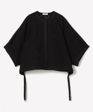 【MOGA Collection】【Lサイズ】MOGA Collection　シアージャガード2WAYブラウス 詳細画像 ブラック 1