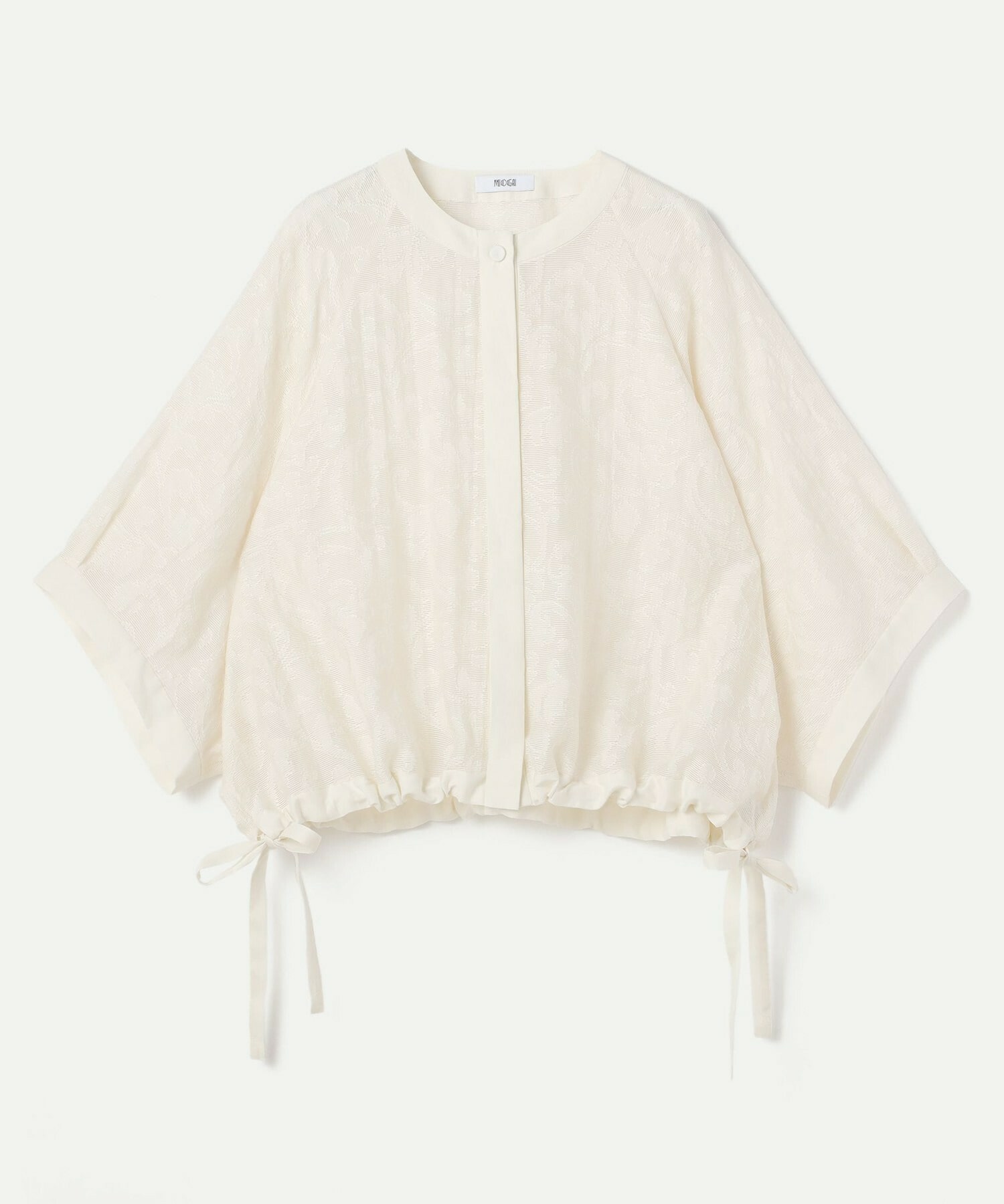 【MOGA Collection】【Lサイズ】MOGA Collection　シアージャガード2WAYブラウス 詳細画像 ブラック 2