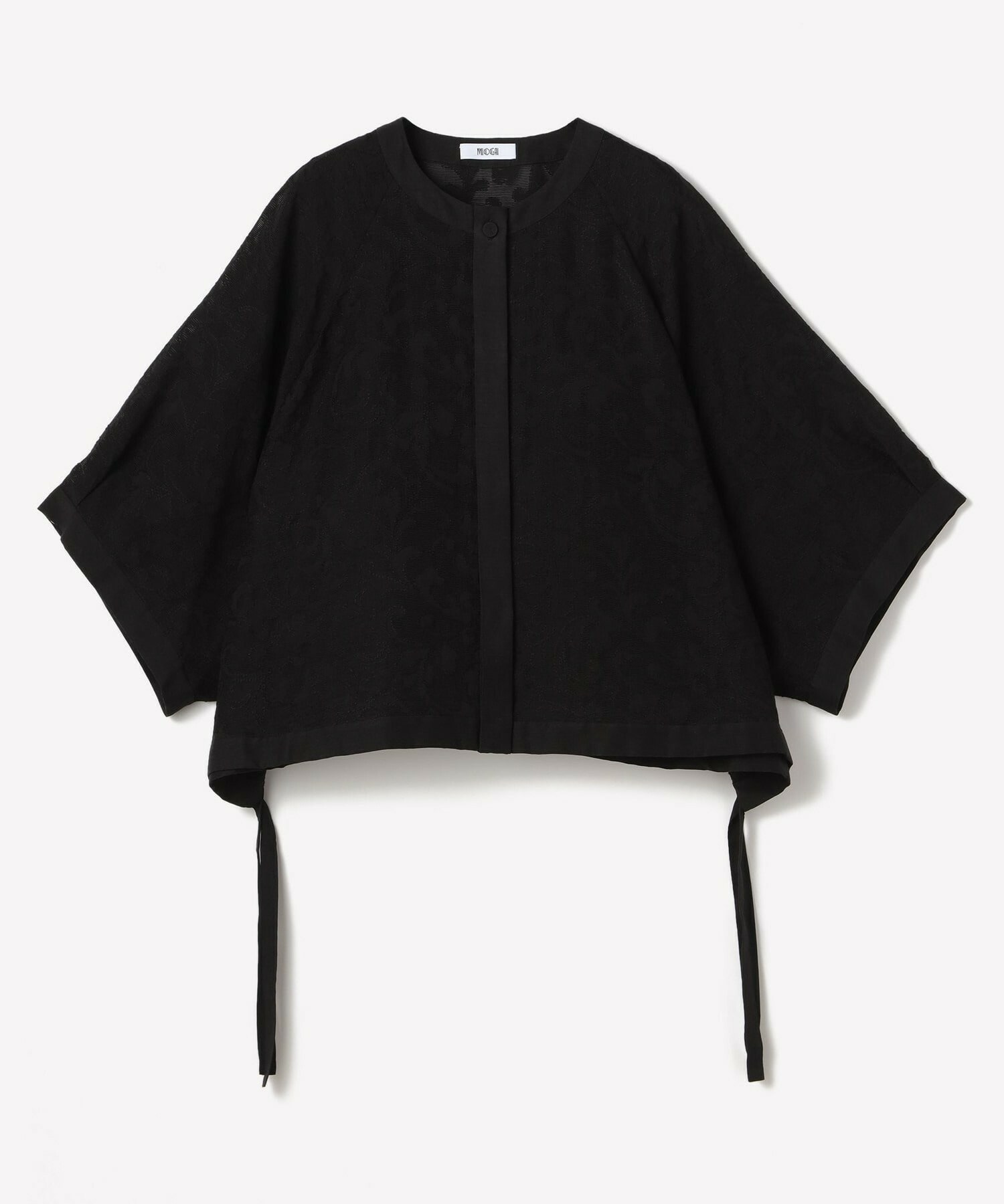 【MOGA Collection】【Lサイズ】MOGA Collection　シアージャガード2WAYブラウス 詳細画像 ブラック 1