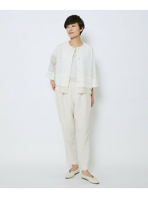 【MOGA Collection】【Lサイズ】MOGA Collection　レーヨンポリマットクロステーパードパンツ 詳細画像 キナリ 19