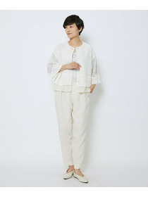 【MOGA Collection】【Lサイズ】MOGA Collection　レーヨンポリマットクロステーパードパンツ 詳細画像 キナリ 22