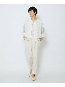 【MOGA Collection】【Lサイズ】MOGA Collection　レーヨンポリマットクロステーパードパンツ 詳細画像 キナリ 7