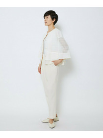 【MOGA Collection】【Lサイズ】MOGA Collection　レーヨンポリマットクロステーパードパンツ 詳細画像 キナリ 8