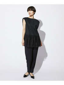 【MOGA Collection】【Lサイズ】MOGA Collection　コンパクトポンチフリルブラウス 詳細画像 ブラック 22