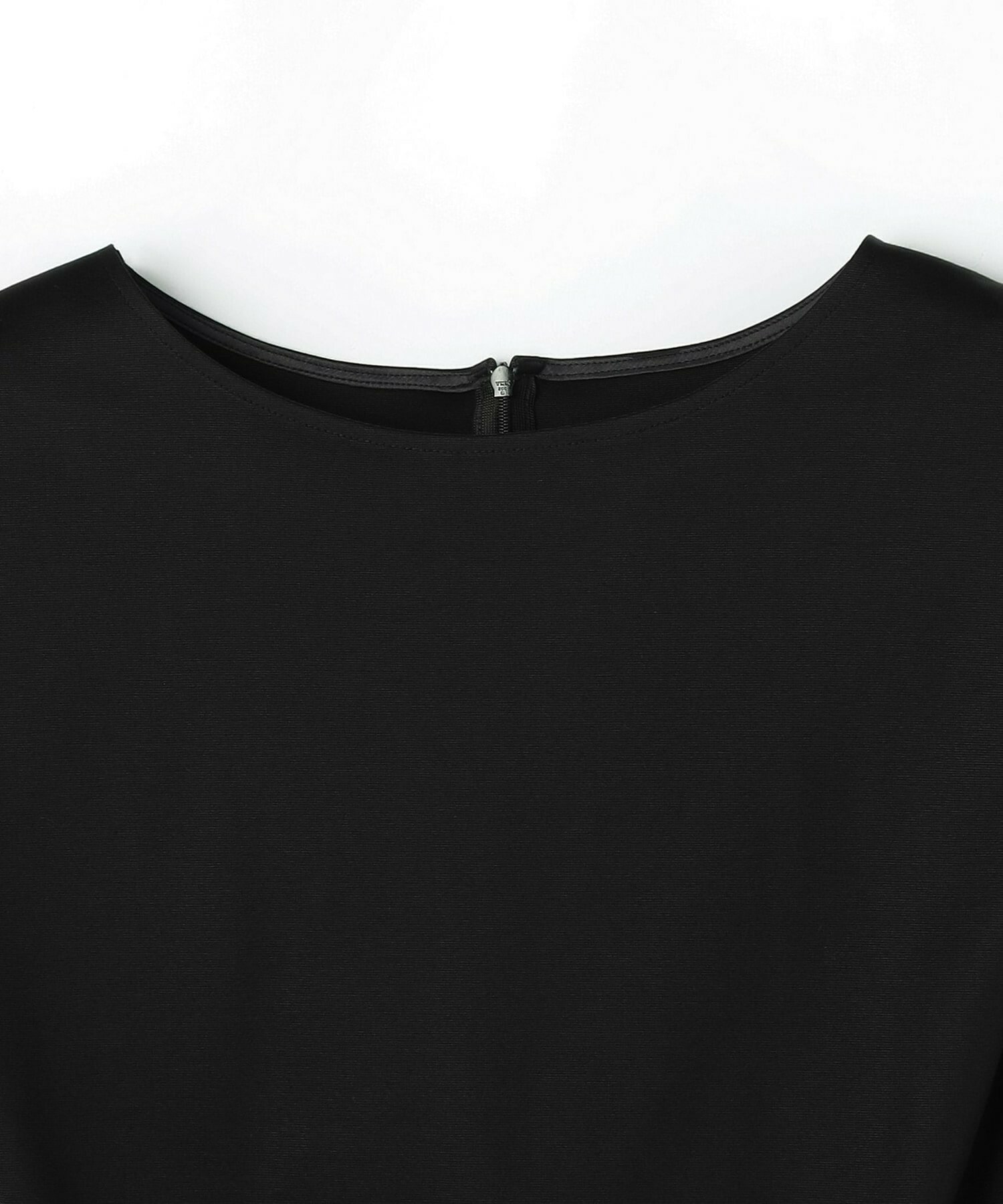 【MOGA Collection】【Lサイズ】MOGA Collection　コンパクトポンチフリルブラウス 詳細画像 ブラック 2