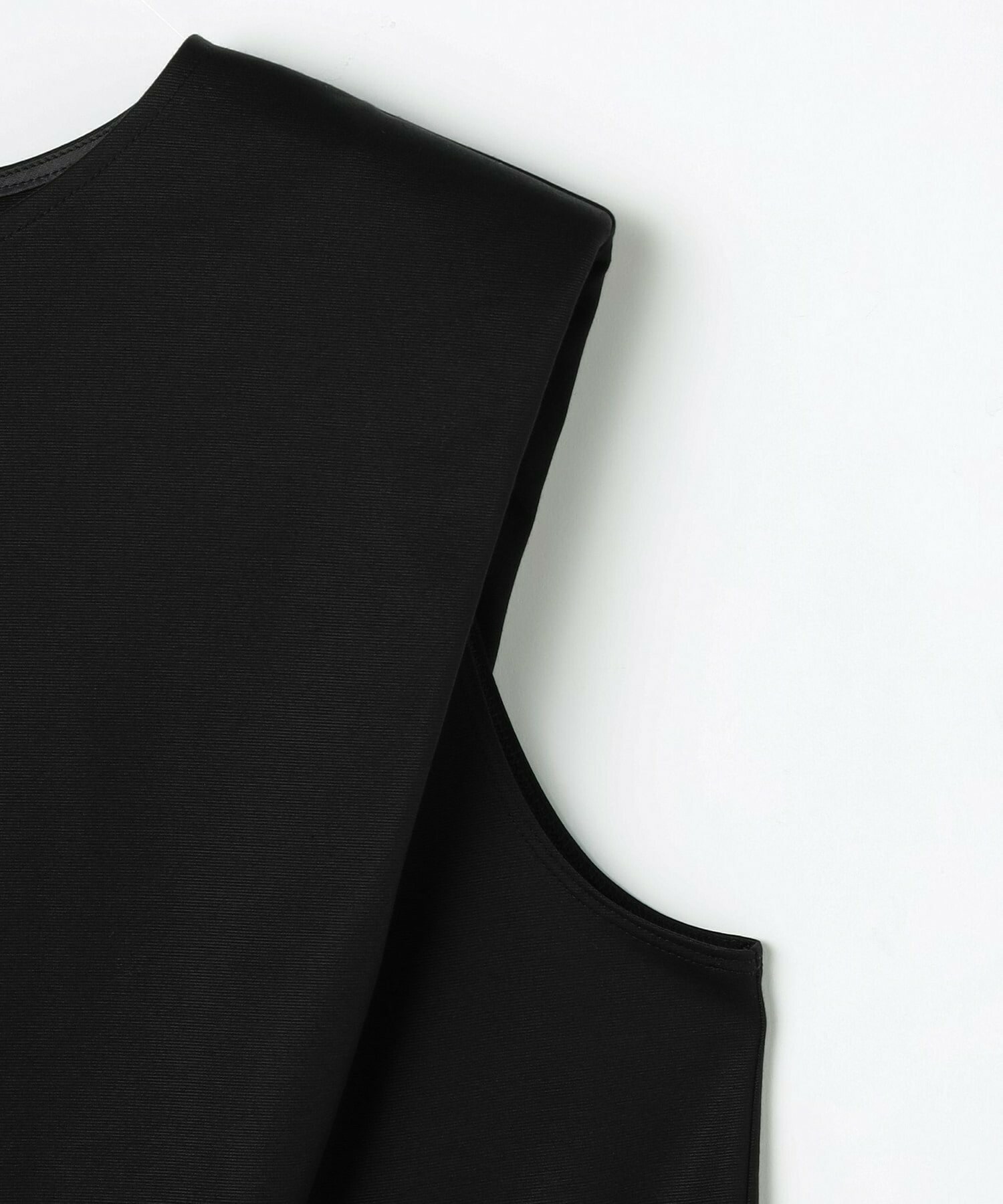 【MOGA Collection】【Lサイズ】MOGA Collection　コンパクトポンチフリルブラウス 詳細画像 ブラック 4