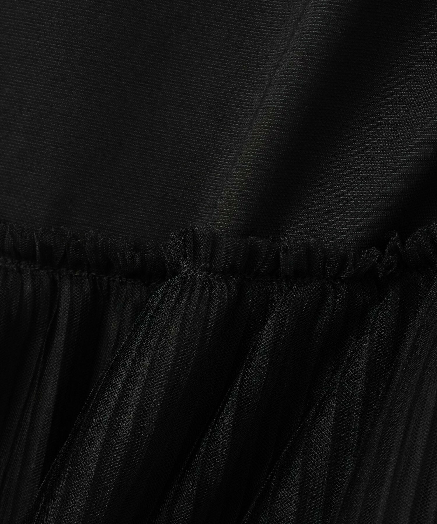 【MOGA Collection】【Lサイズ】MOGA Collection　コンパクトポンチフリルブラウス 詳細画像 ブラック 5