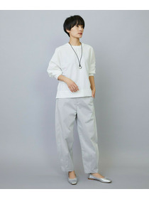 【MOGA】【Lサイズ】ワッシャーカールマイヤーブラウス 詳細画像 ホワイト 24