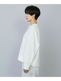 【MOGA】【Lサイズ】ワッシャーカールマイヤーブラウス 詳細画像 ホワイト 27