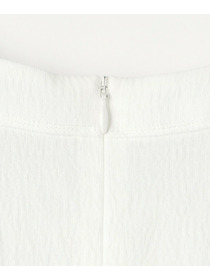 【MOGA】【Lサイズ】ワッシャーカールマイヤーブラウス 詳細画像 ホワイト 3