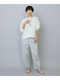 【MOGA】【Lサイズ】ワッシャーカールマイヤーブラウス 詳細画像 ホワイト 8