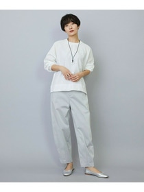 【MOGA】【Lサイズ】ワッシャーカールマイヤーブラウス 詳細画像 ホワイト 9