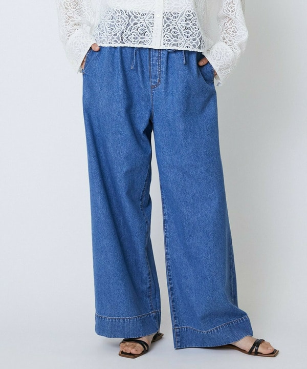 【Lサイズ】feerique　ソフトデニム 詳細画像 ブルー 2