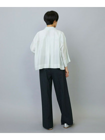 【MOGA】【Lサイズ】スタイリスト戸野塚かおるコラボ ドライリネンストレッチストレートパンツ 詳細画像 キナリ 14