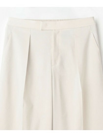 【MOGA】【Lサイズ】スタイリスト戸野塚かおるコラボ ドライリネンストレッチストレートパンツ 詳細画像 キナリ 2