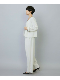 【MOGA】【Lサイズ】スタイリスト戸野塚かおるコラボ ドライリネンストレッチストレートパンツ 詳細画像 キナリ 20