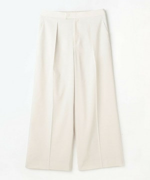 【MOGA】【Lサイズ】スタイリスト戸野塚かおるコラボ ドライリネンストレッチストレートパンツ 詳細画像 キナリ 1