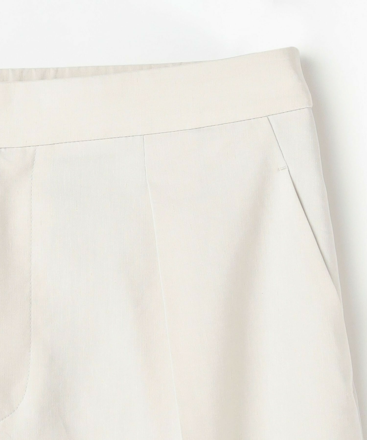 【MOGA】【Lサイズ】スタイリスト戸野塚かおるコラボ ドライリネンストレッチストレートパンツ 詳細画像 キナリ 3