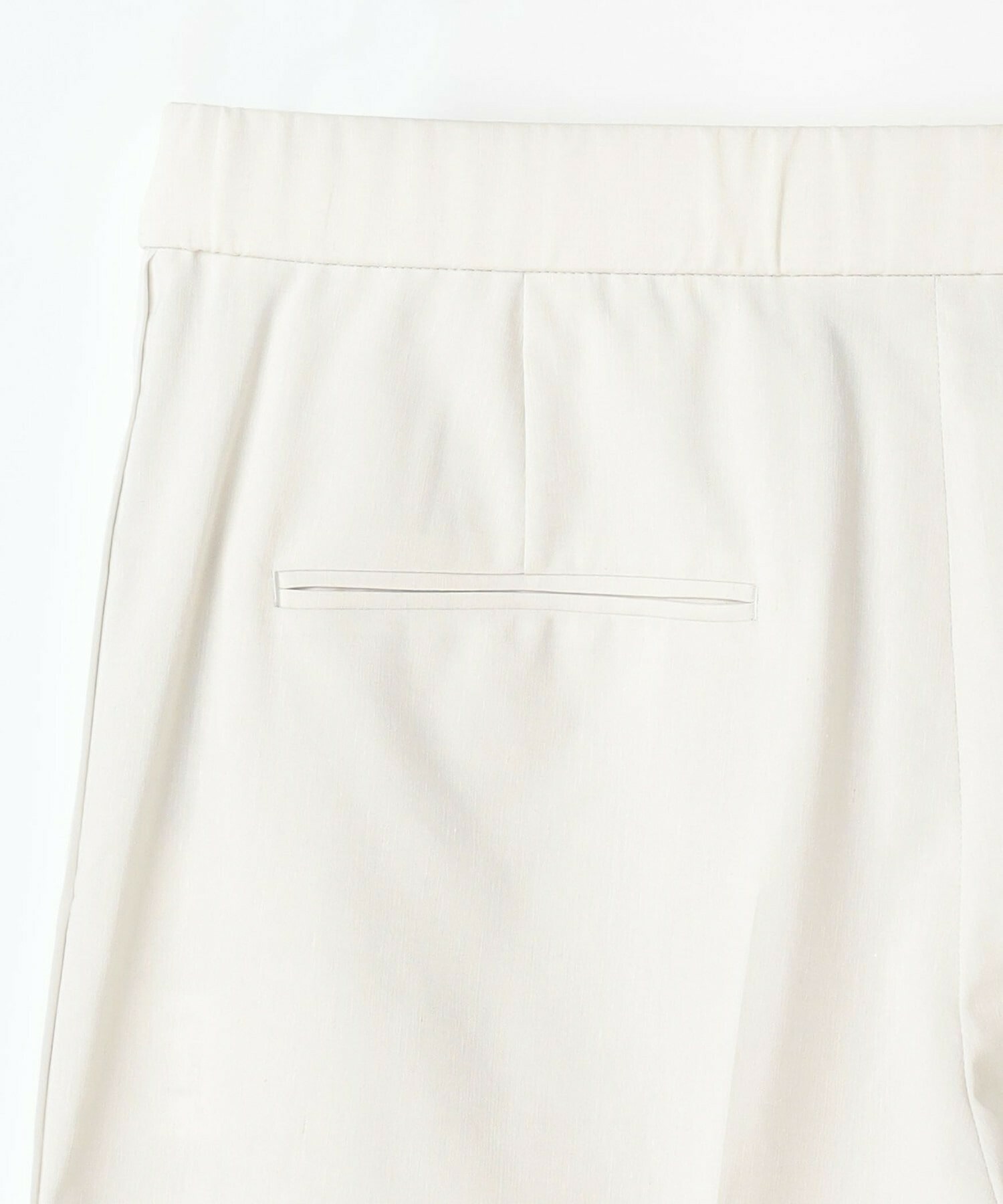 【MOGA】【Lサイズ】スタイリスト戸野塚かおるコラボ ドライリネンストレッチストレートパンツ 詳細画像 キナリ 4