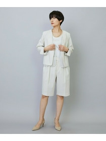 【MOGA】【Lサイズ】スタイリスト戸野塚かおるコラボ ドライリネンストレッチショートパンツ 詳細画像 キナリ 10