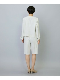 【MOGA】【Lサイズ】スタイリスト戸野塚かおるコラボ ドライリネンストレッチショートパンツ 詳細画像 キナリ 13