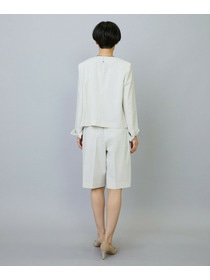 【MOGA】【Lサイズ】スタイリスト戸野塚かおるコラボ ドライリネンストレッチショートパンツ 詳細画像 キナリ 14