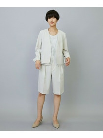 【MOGA】【Lサイズ】スタイリスト戸野塚かおるコラボ ドライリネンストレッチショートパンツ 詳細画像 キナリ 17