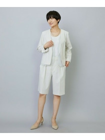 【MOGA】【Lサイズ】スタイリスト戸野塚かおるコラボ ドライリネンストレッチショートパンツ 詳細画像 キナリ 8